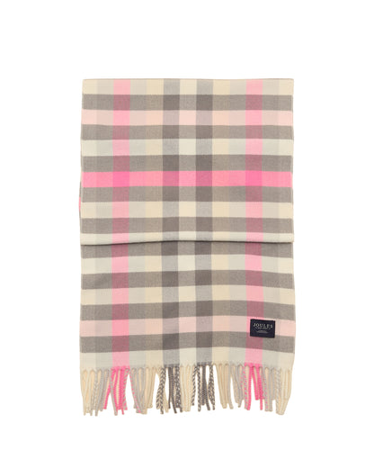 Langtree Scarf - Pink/Grey Gingham