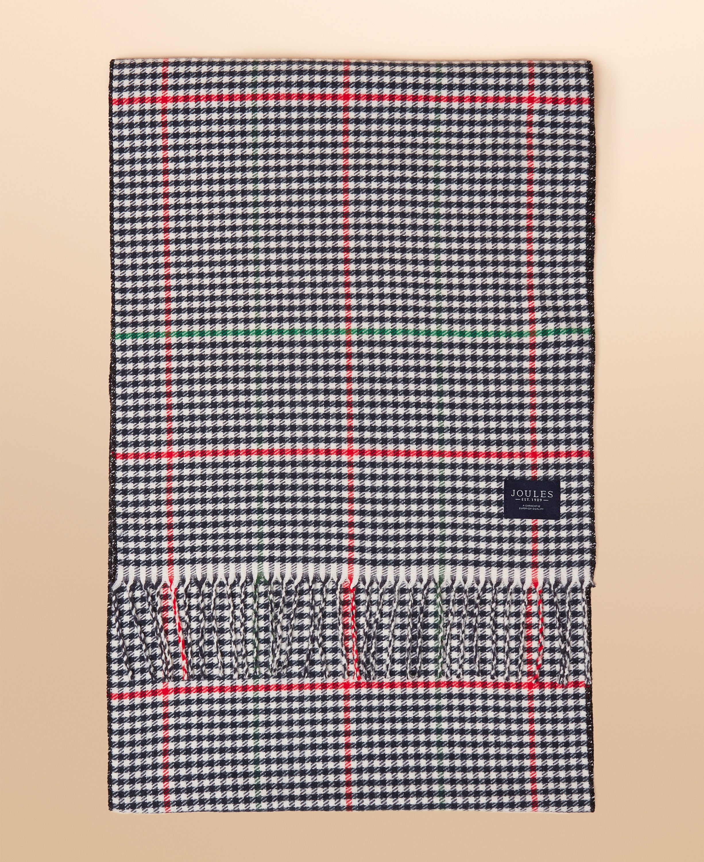 Langtree Scarf- Cream/Navy