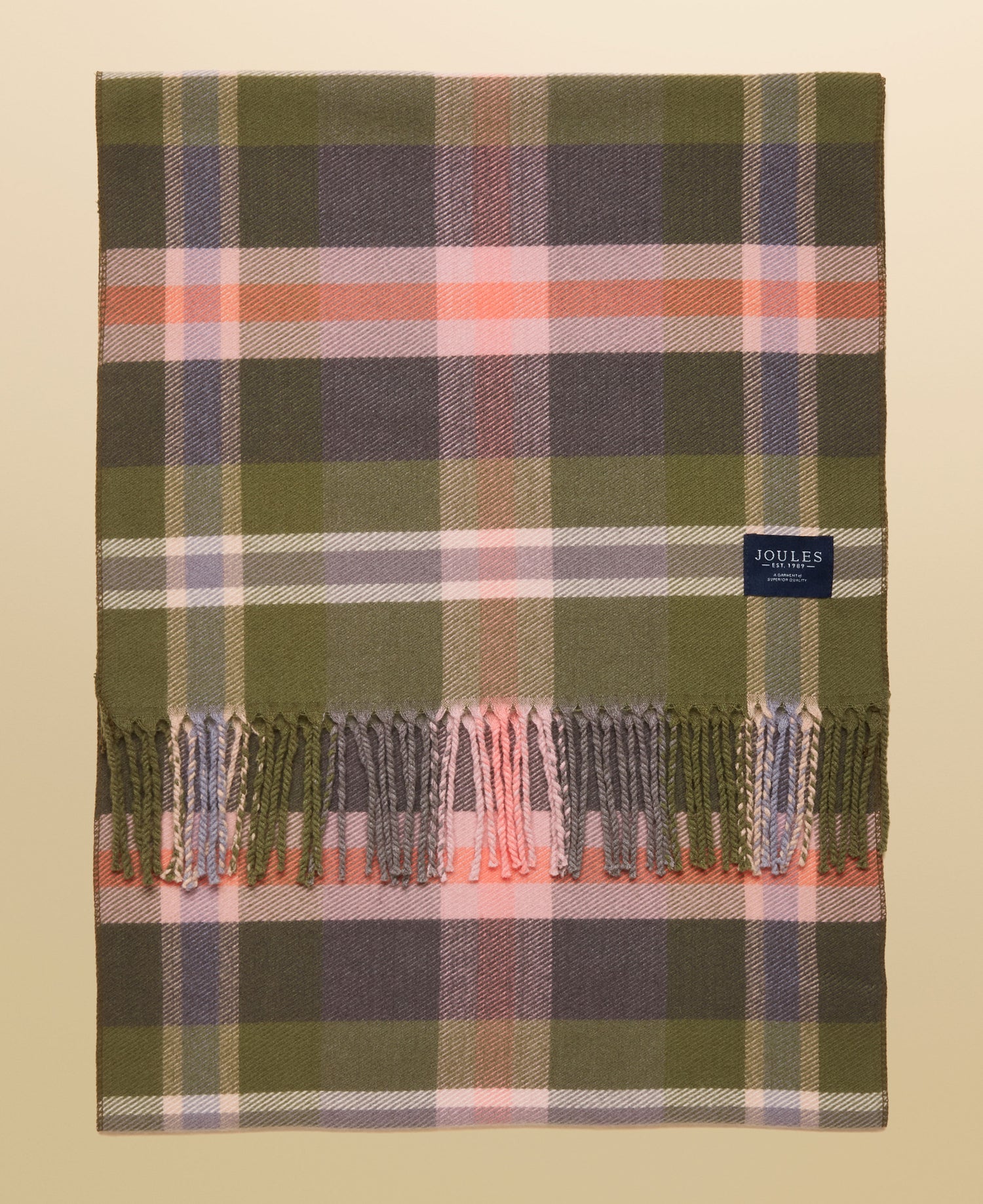 Langtree Scarf- Green/Pink