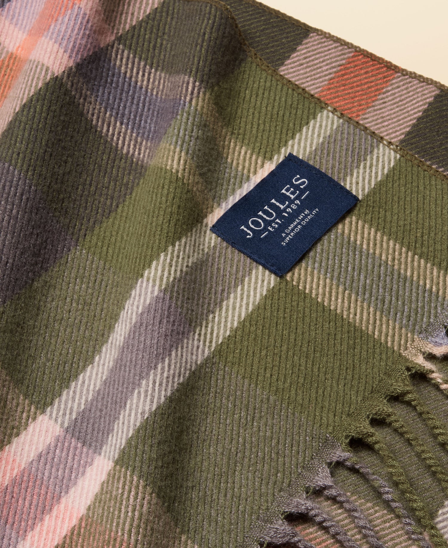 Langtree Scarf- Green/Pink