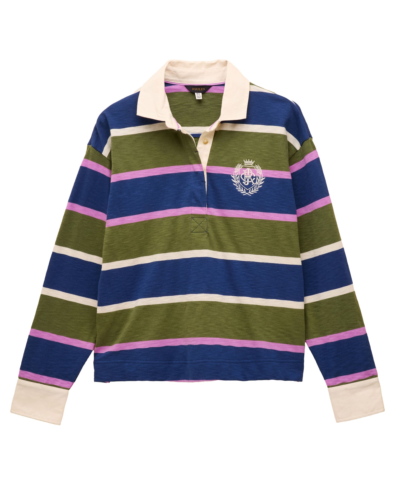Lara Slub Rugby Shirt - Green
