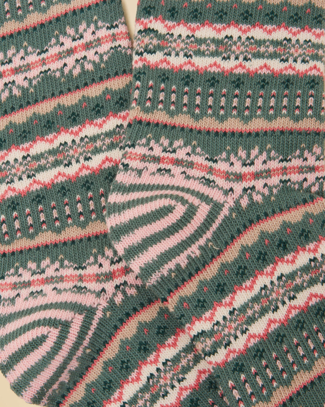 Lucille Socks - Khaki Green