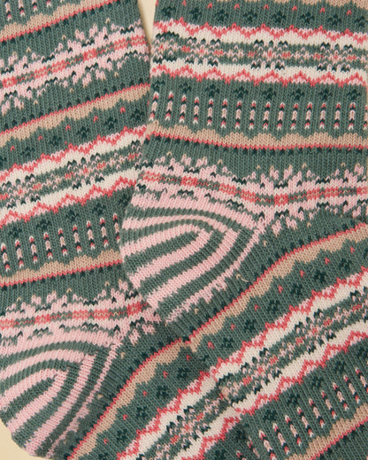 Lucille Socks - Khaki Green