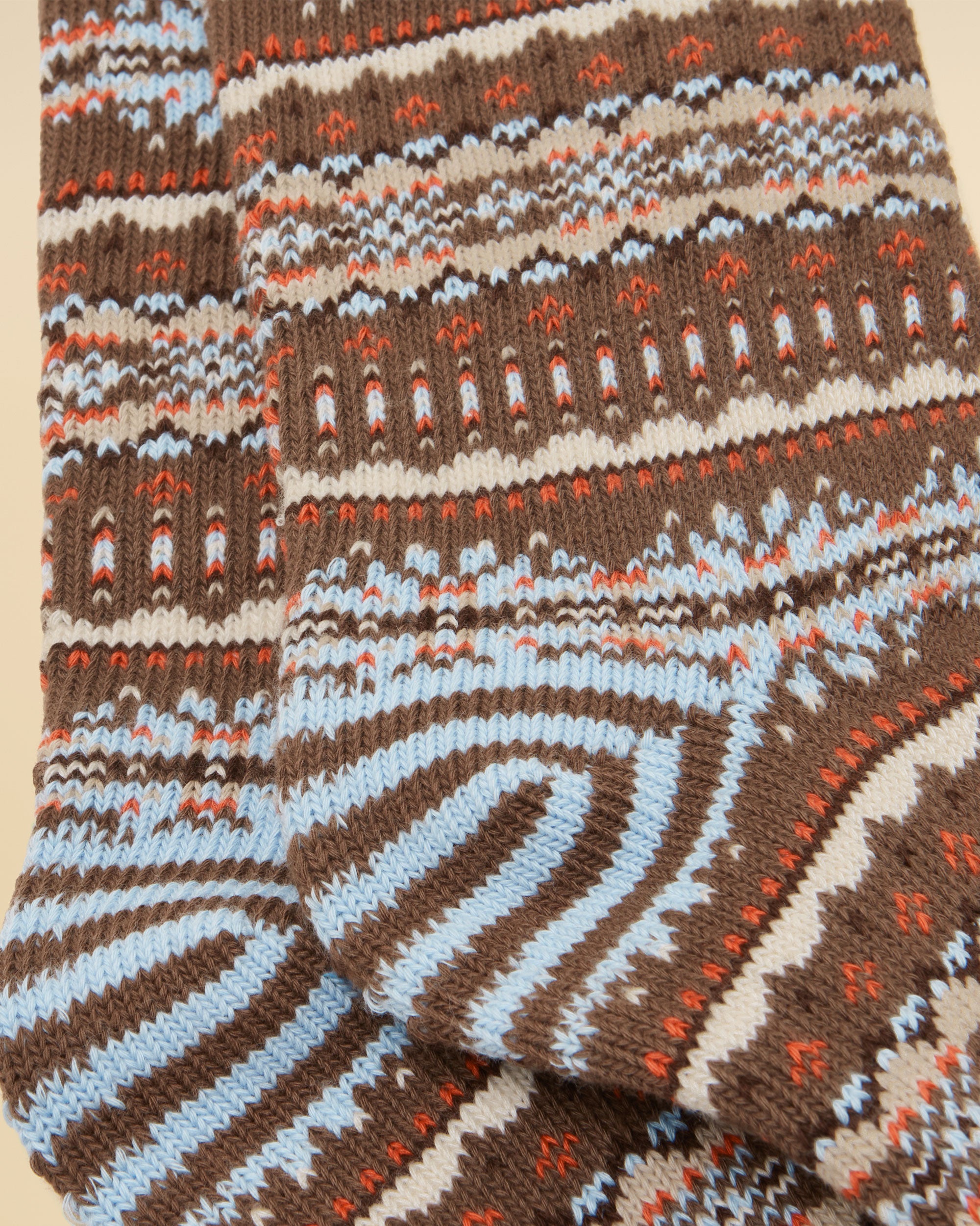 Lucille Socks - Chocolate Brown