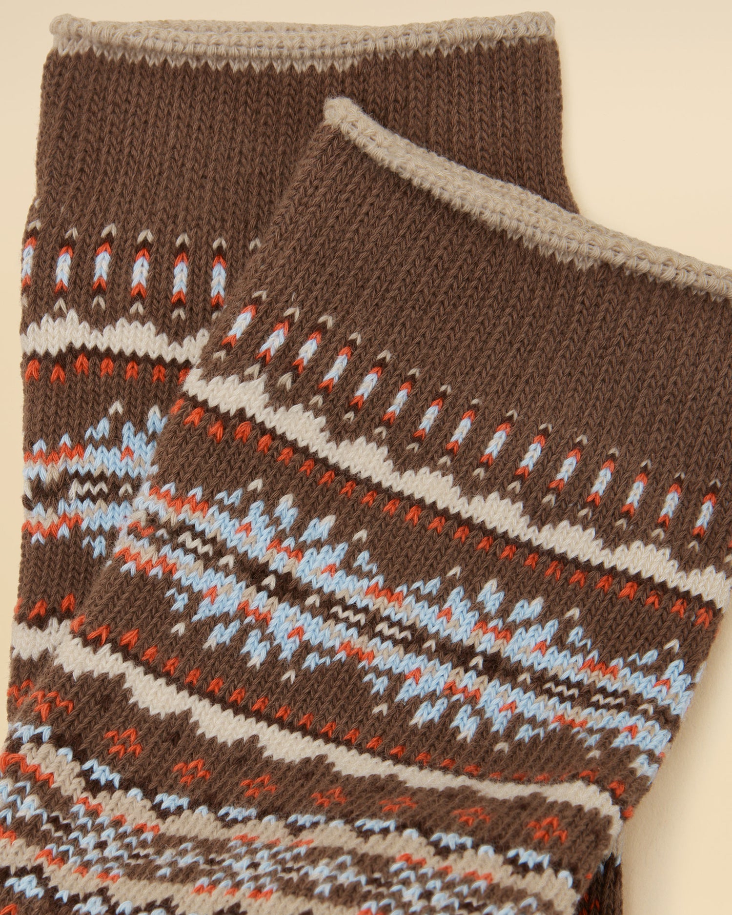 Lucille Socks - Chocolate Brown