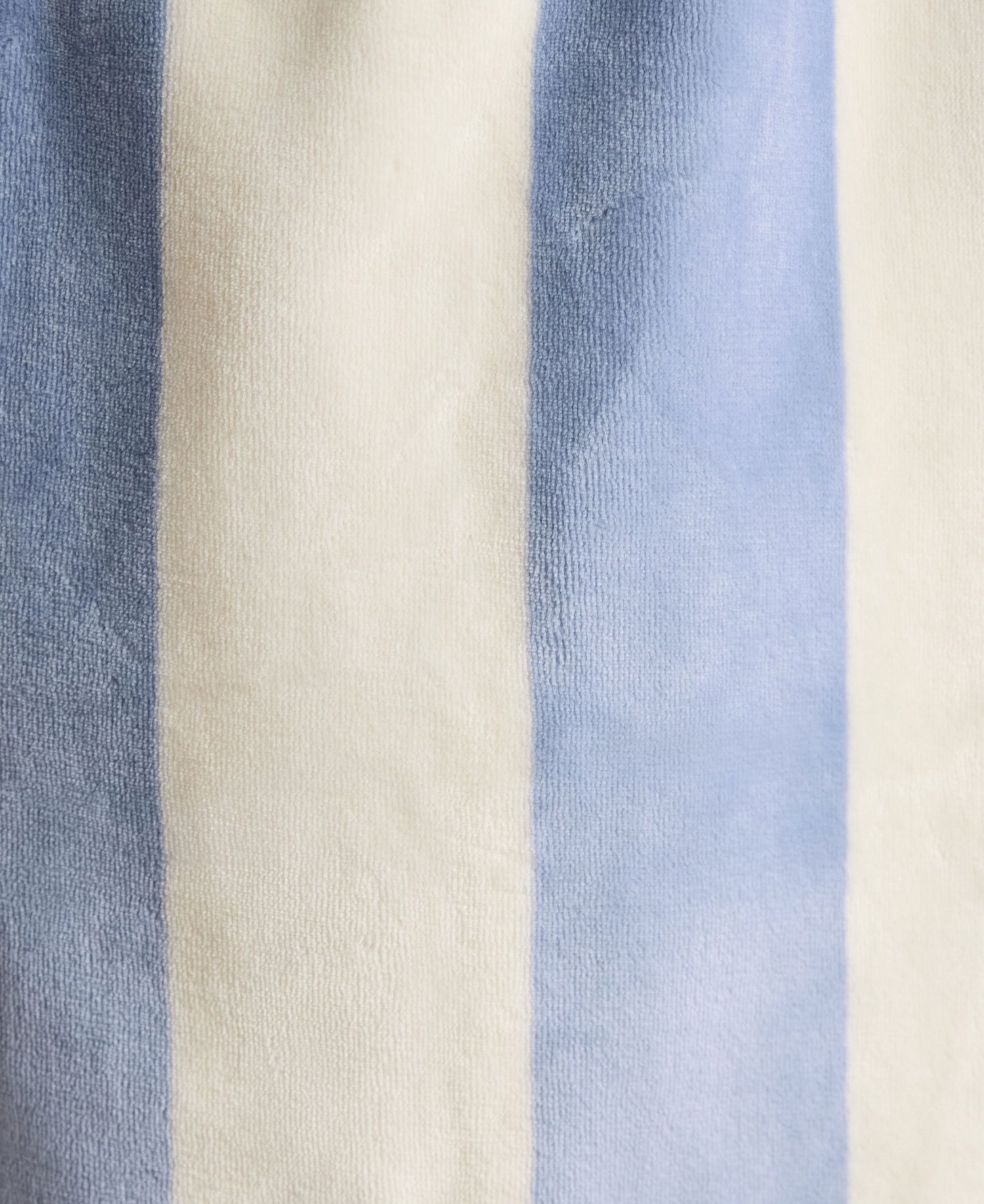 Luna Dressing Gown - Cream/Blue