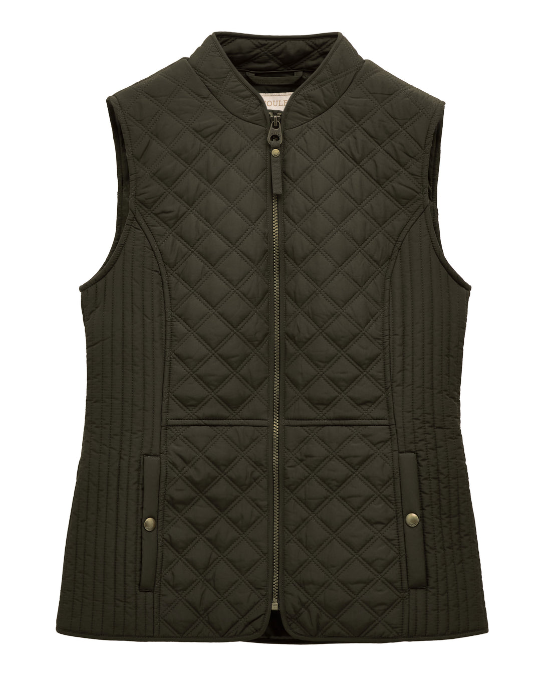 Minx Quilted Gilet - Green