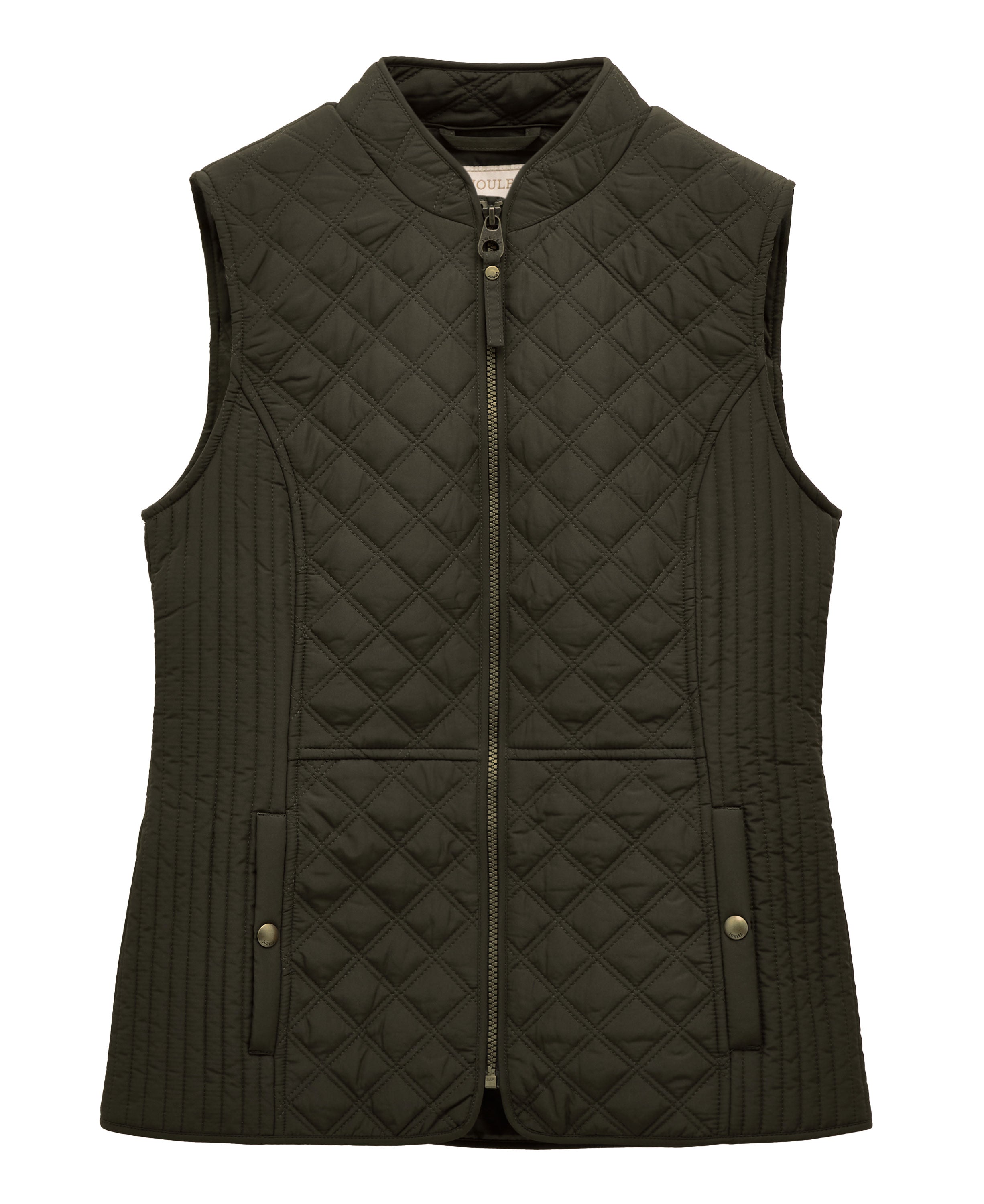 Minx Quilted Gilet - Green