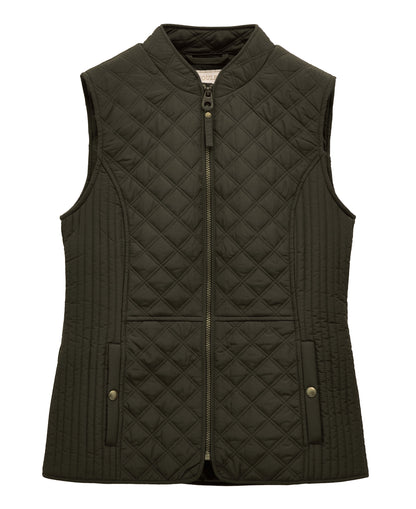 Minx Quilted Gilet - Green