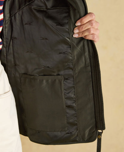 Minx Quilted Gilet - Green
