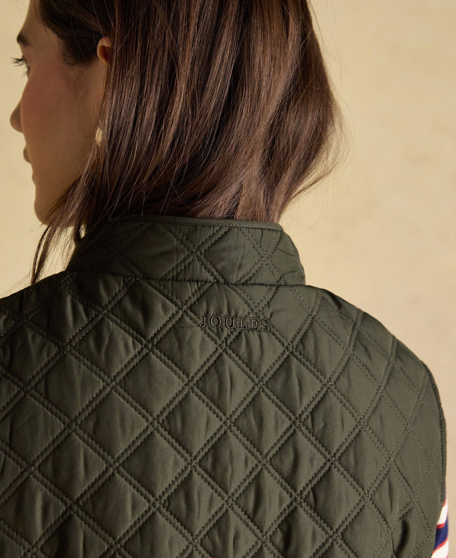 Minx Quilted Gilet - Green