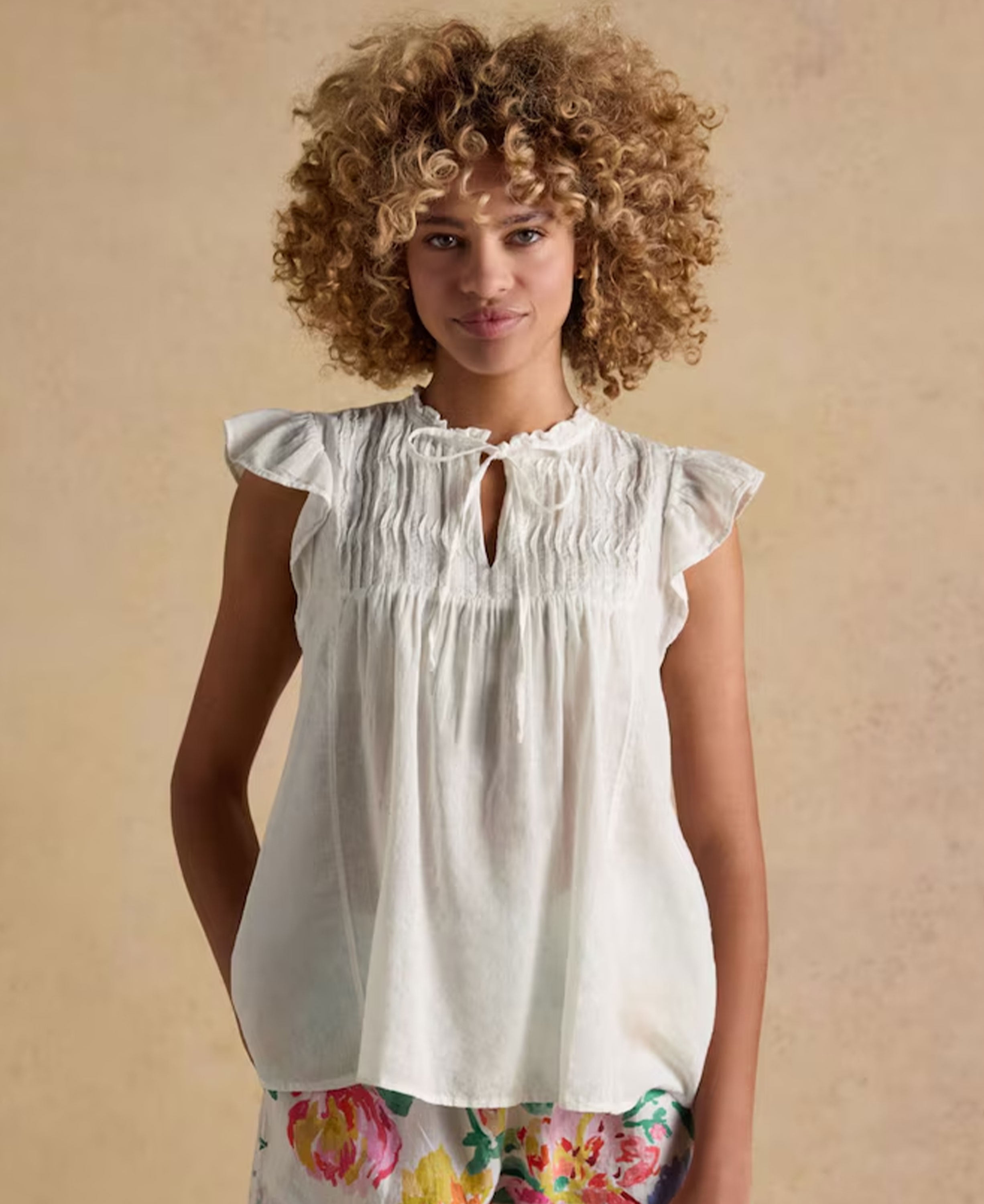 Nolan Blouse - White