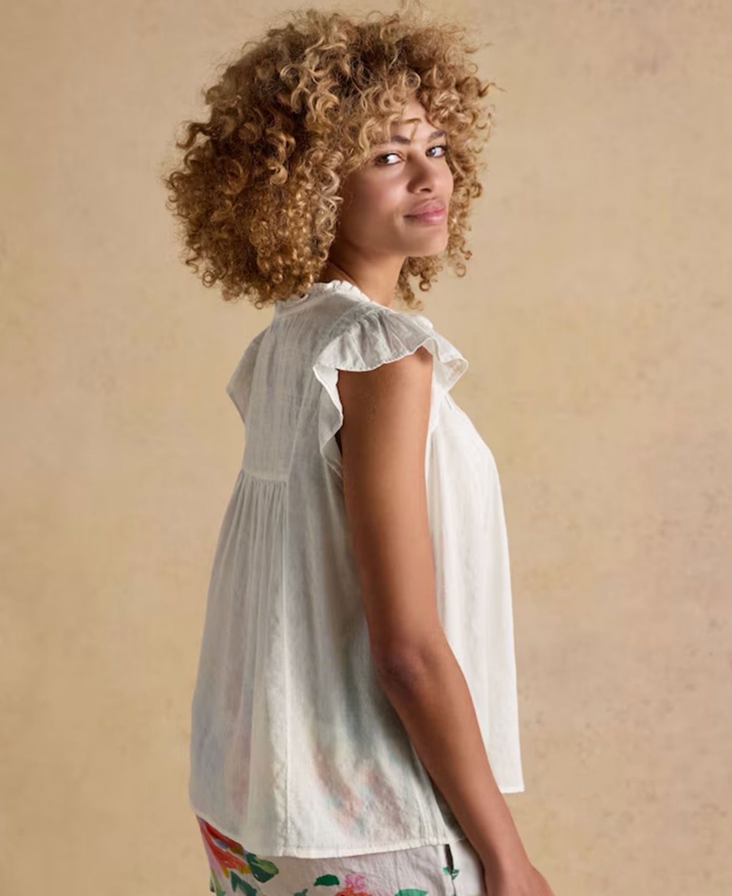 Nolan Blouse - White