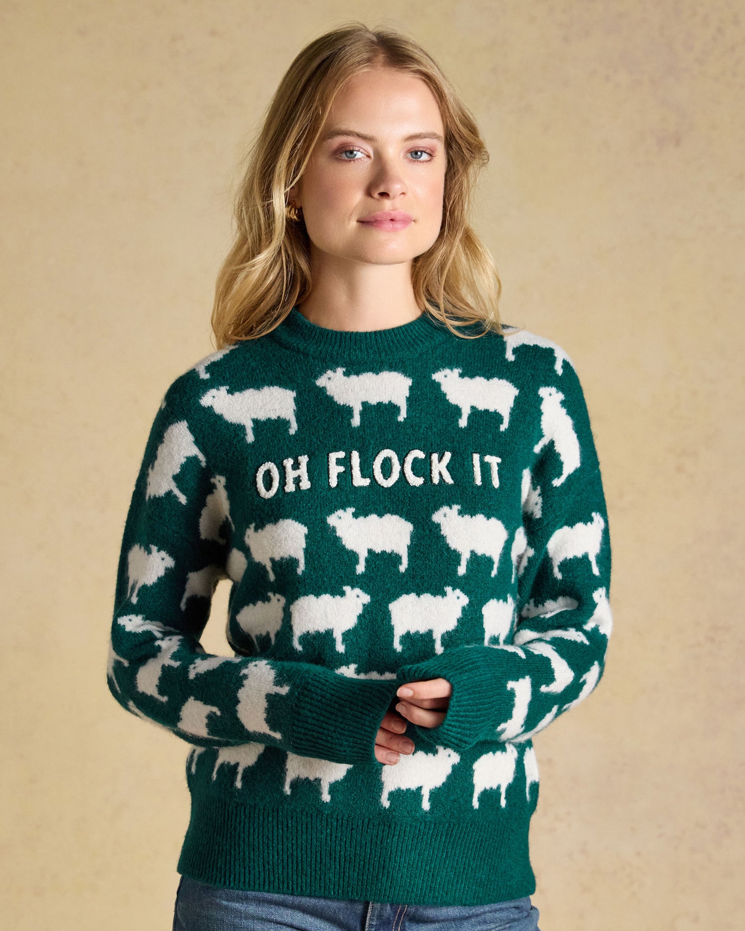 Flock Knit - Green
