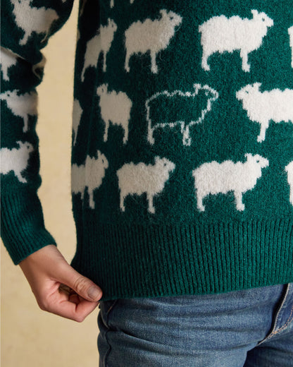 Flock Knit - Green