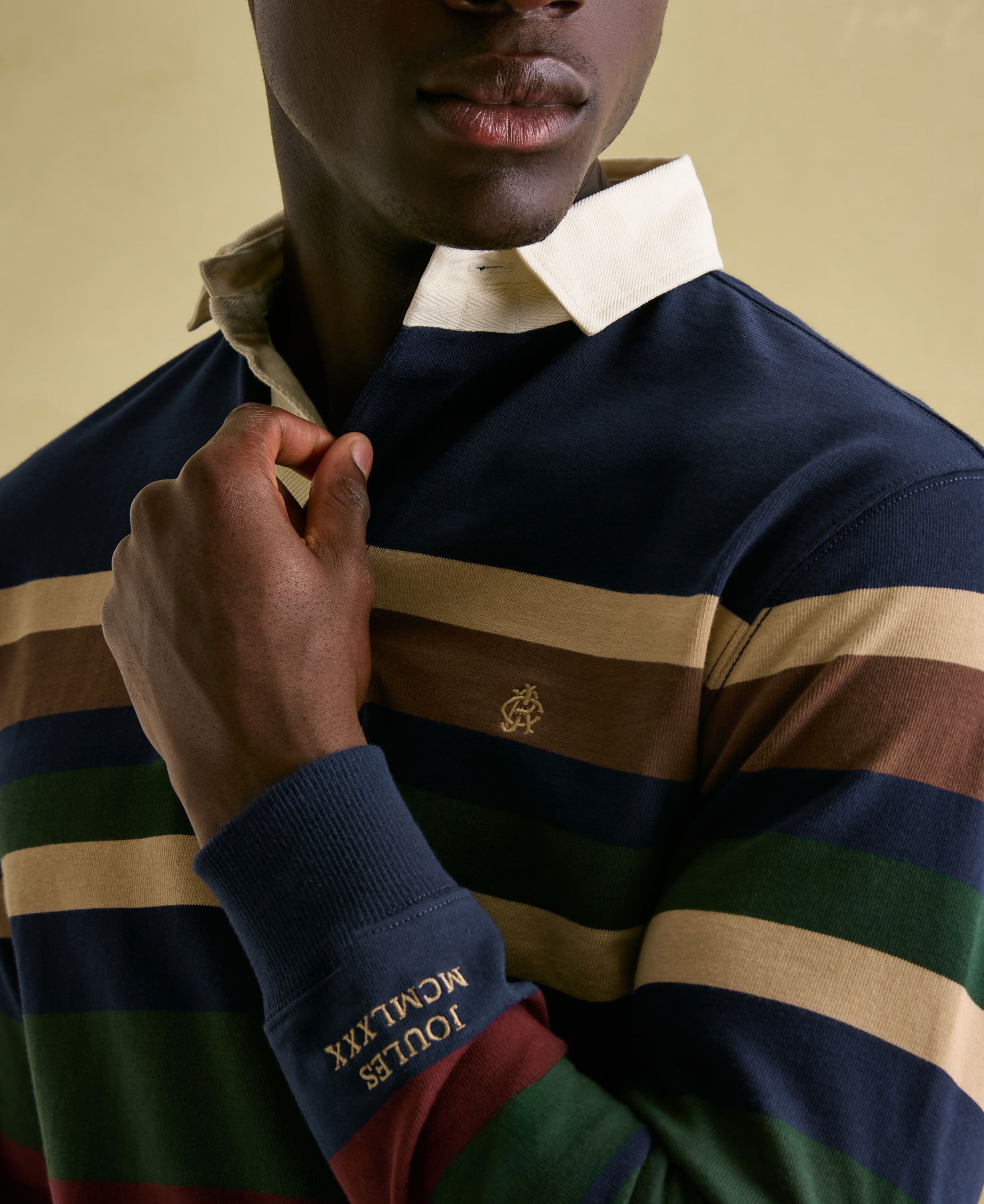 Onside Striped Rugby Shirt - Multi