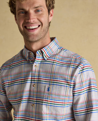 Oxford Check Cotton Shirt - Multi