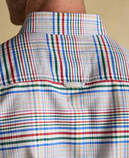 Oxford Check Cotton Shirt - Multi