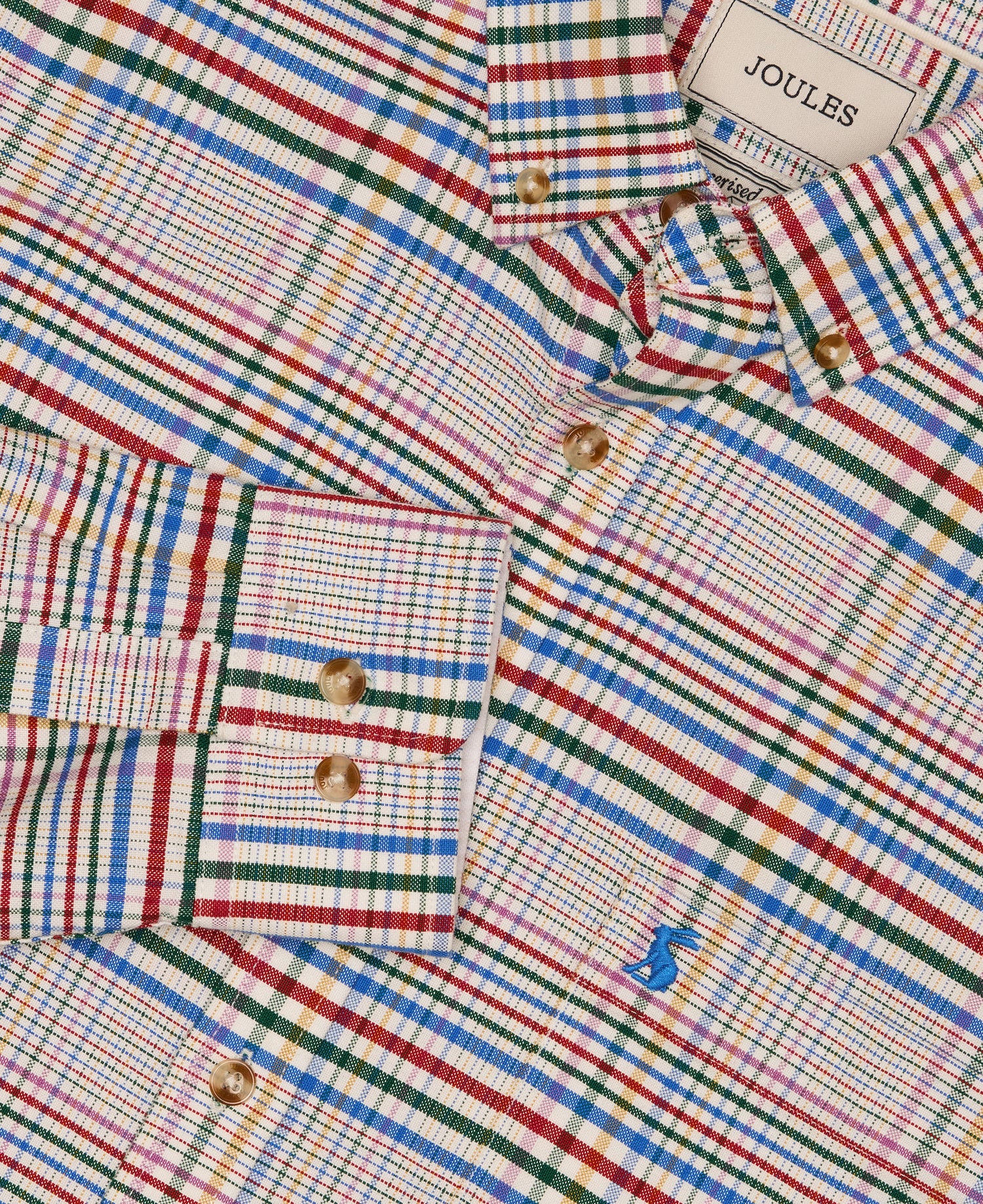 Oxford Check Cotton Shirt - Multi