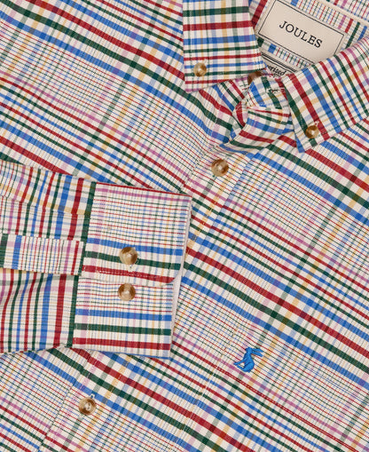 Oxford Check Cotton Shirt - Multi