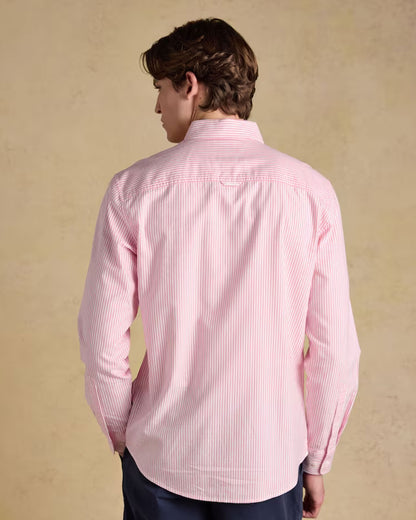 Oxford Stripe Classic Fit - Pink/White