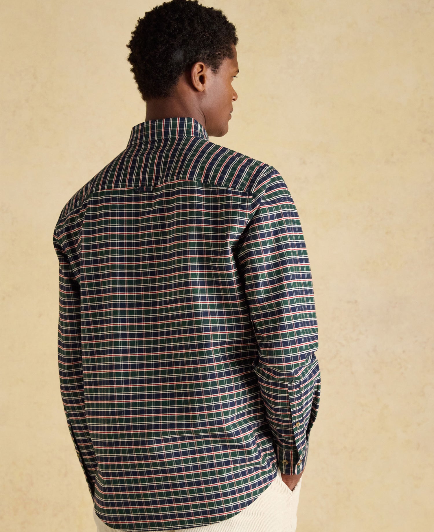 Oxford Check Cotton Shirt - Green