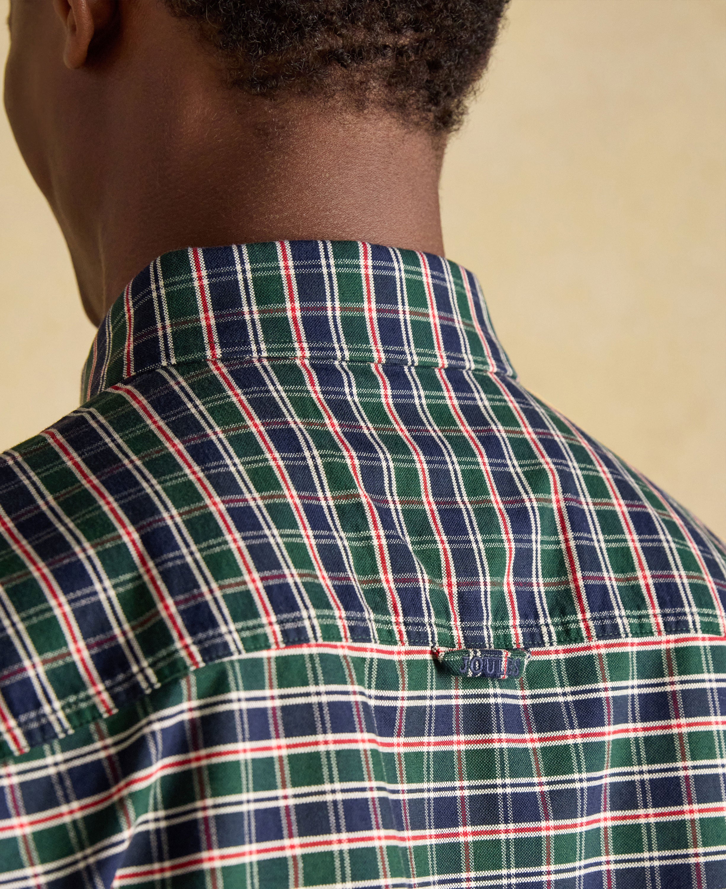 Oxford Check Cotton Shirt - Green