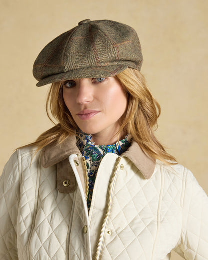 Perry Hat - Khaki Tweed