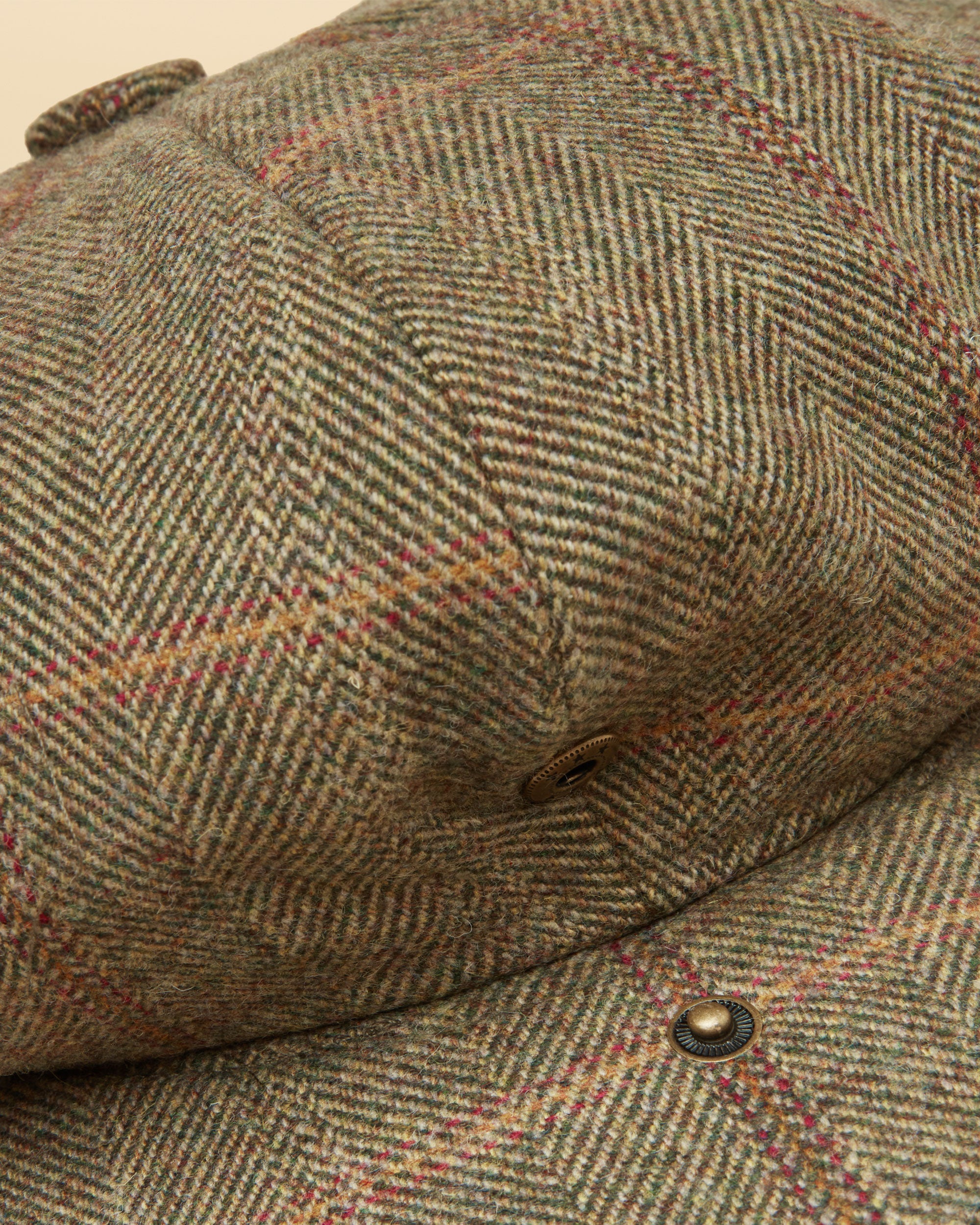 Perry Hat - Khaki Tweed