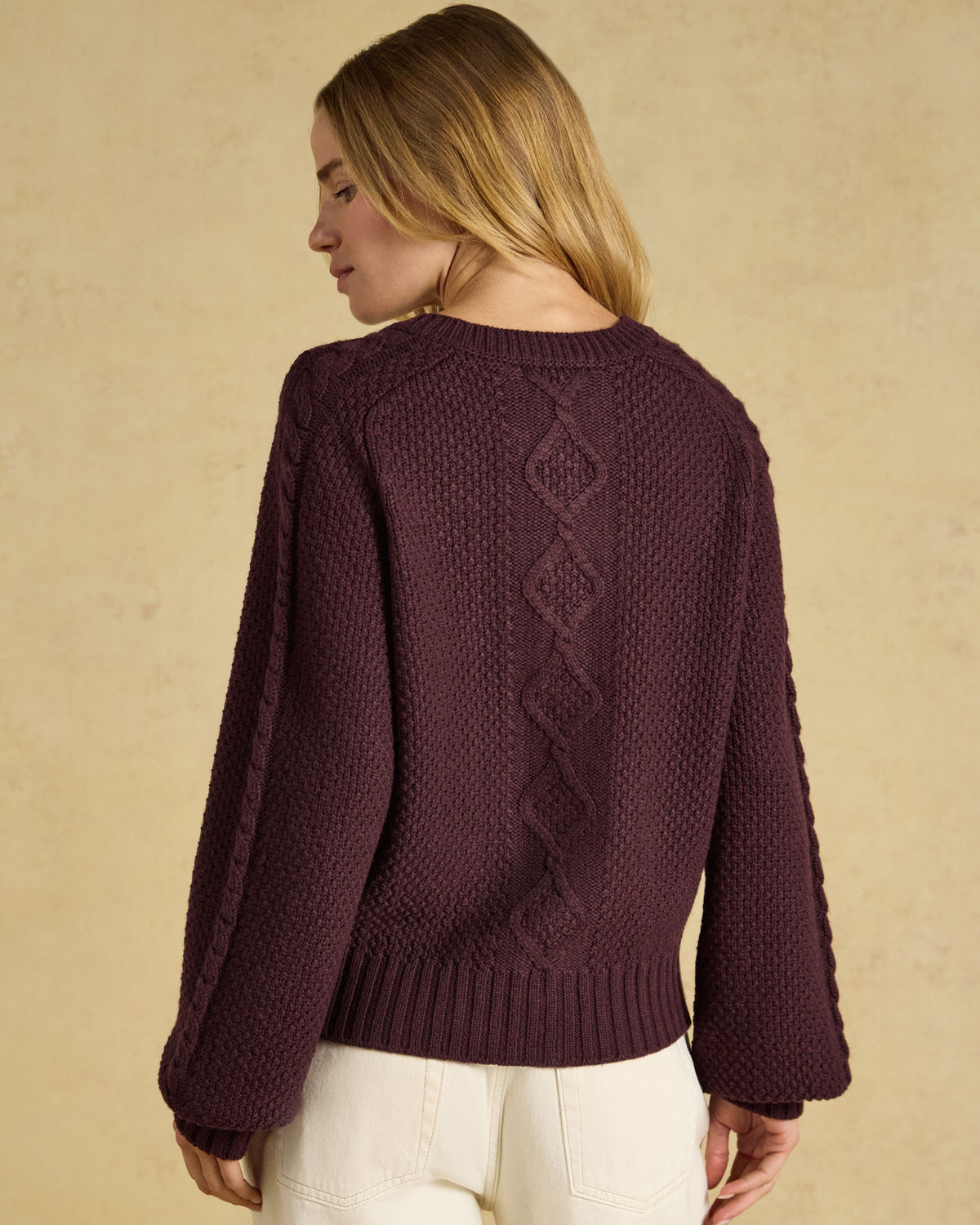 Rafferty Cardigan - Wine