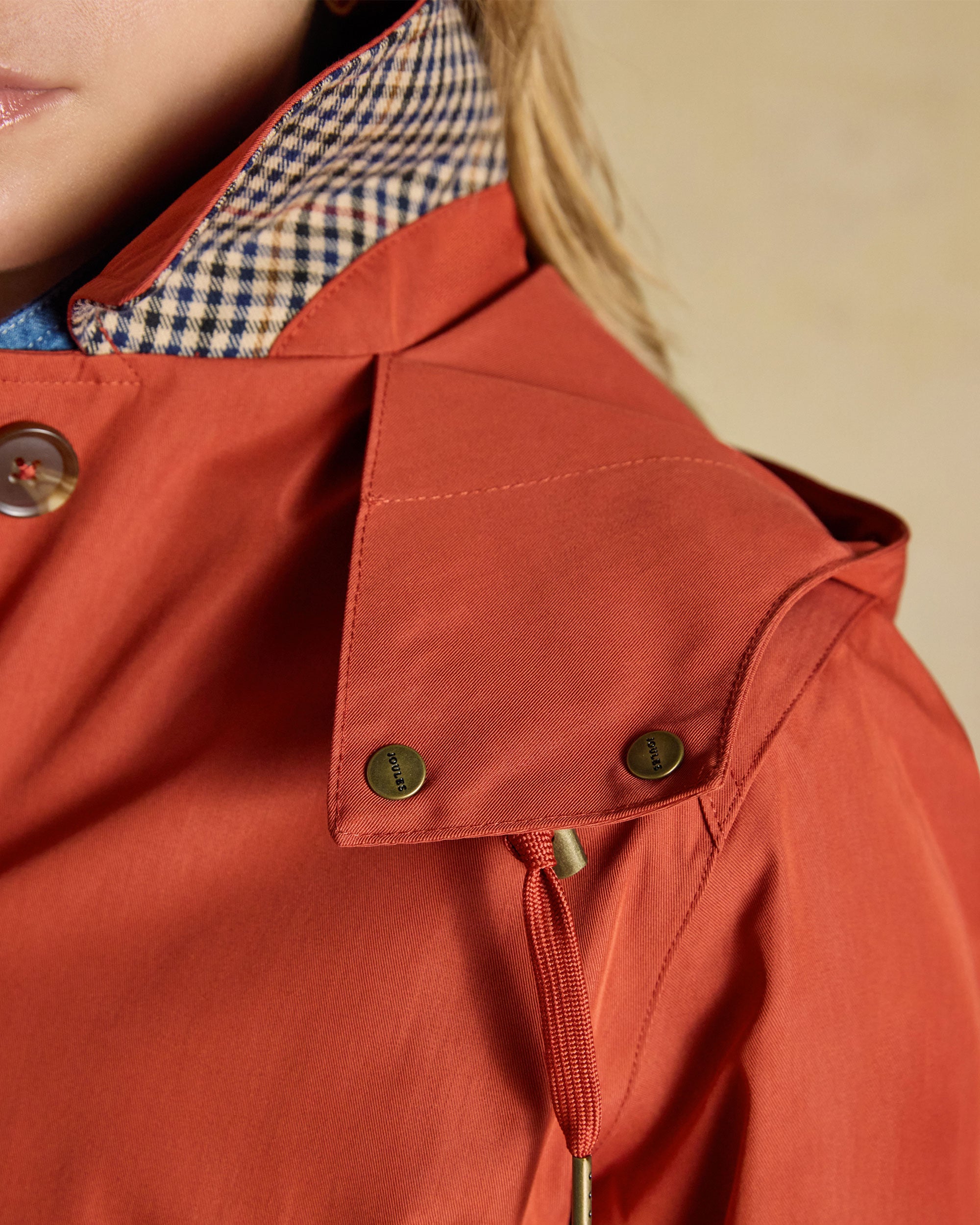 Rainmore Coat - Rust Red