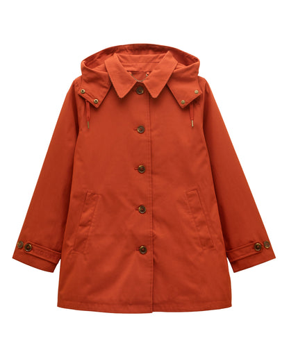 Rainmore Coat - Rust Red