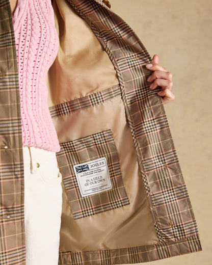 Rainmore Coat - Tweed Check
