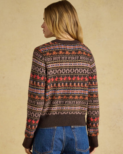 Rodeo Cardigan - Chocolate Brown