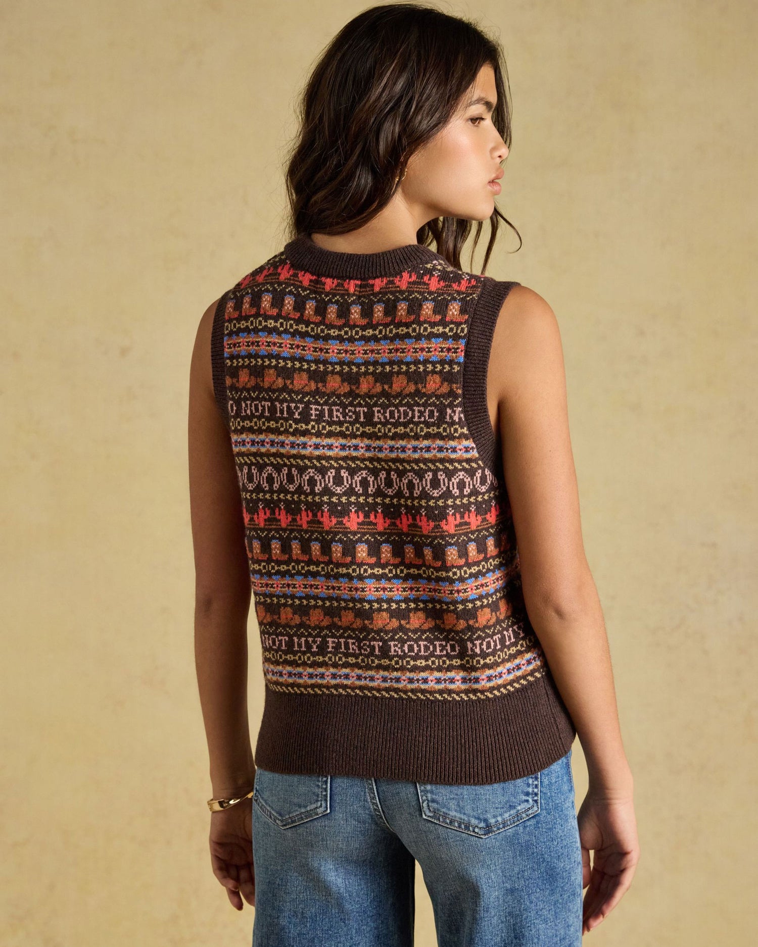 Rodeo Tank - Chocolate Brown