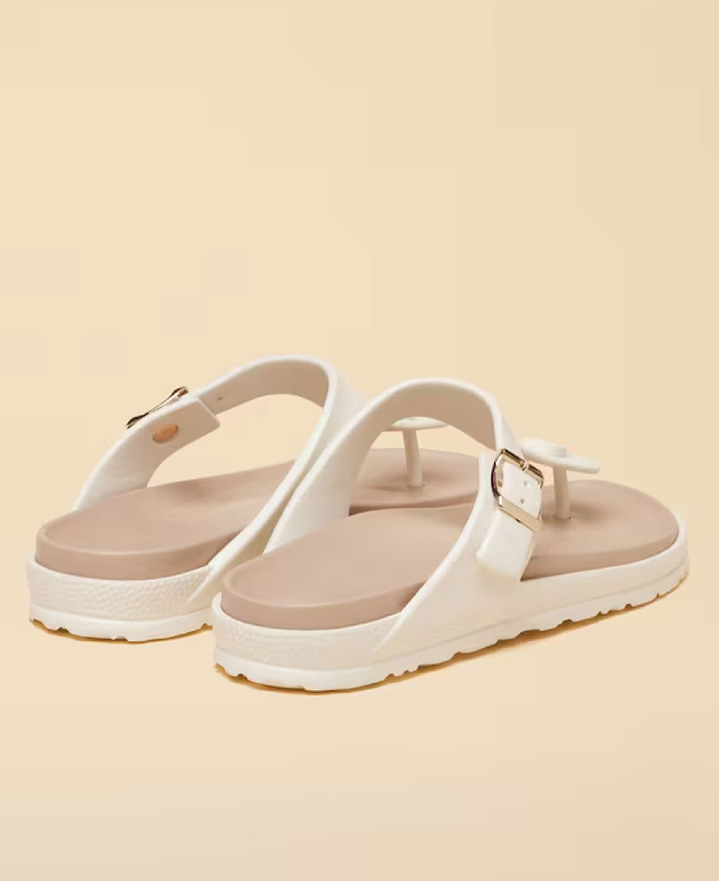 Soleil Sandals - White