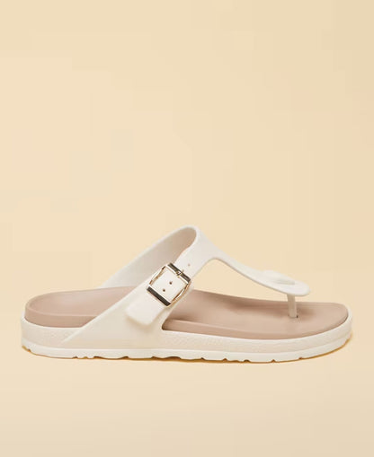 Soleil Sandals - White