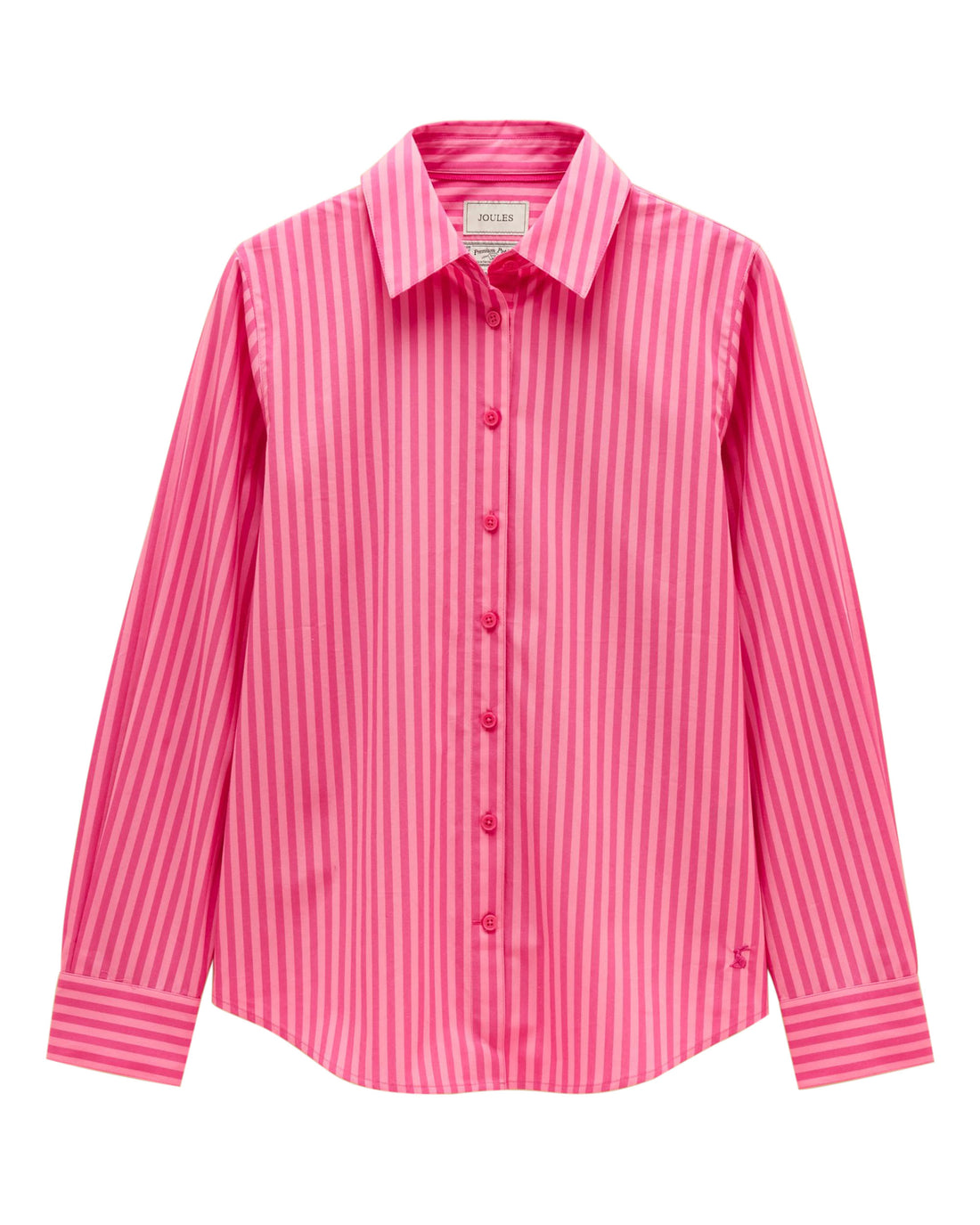 Classic Poplin Shirt - Pink Stripe