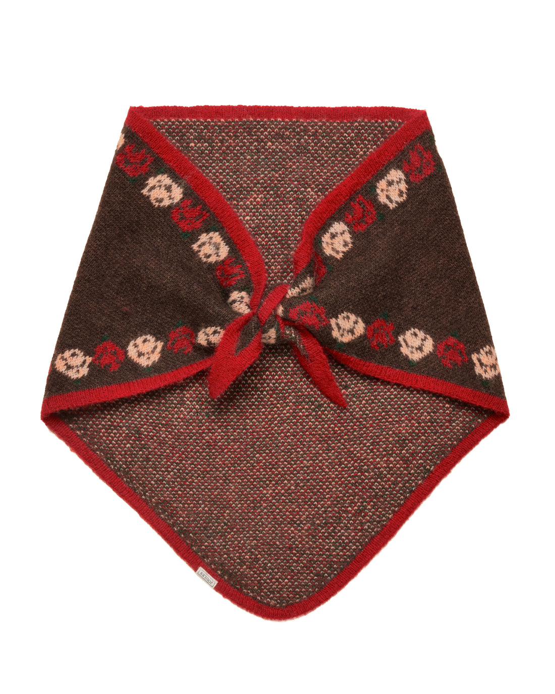 Kendra Triangle Scarf - Rose
