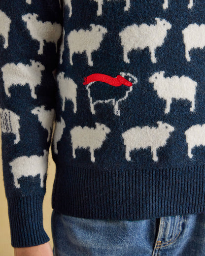 Winter Woolies Knit - Navy