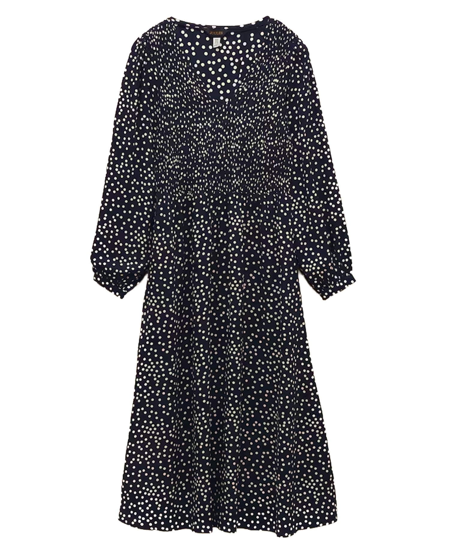 Lilliana Dress - Navy Spots