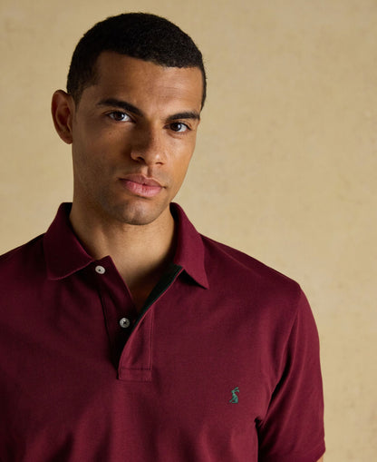 Woody Polo Shirt - Burgundy Red