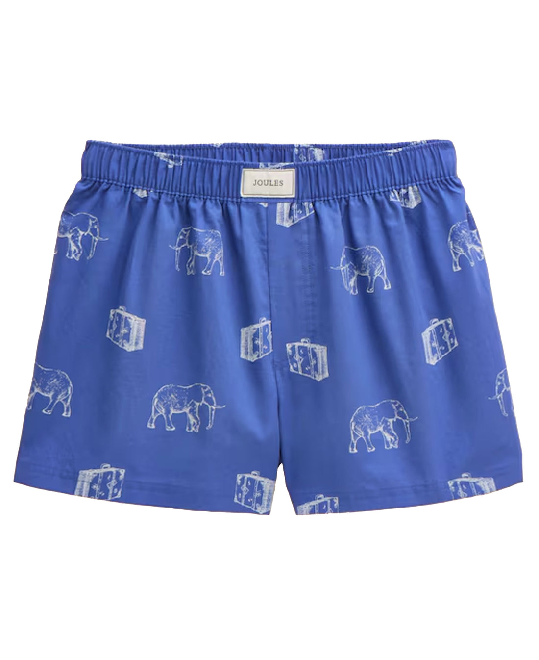 Woven Boxers - Blue Elephant