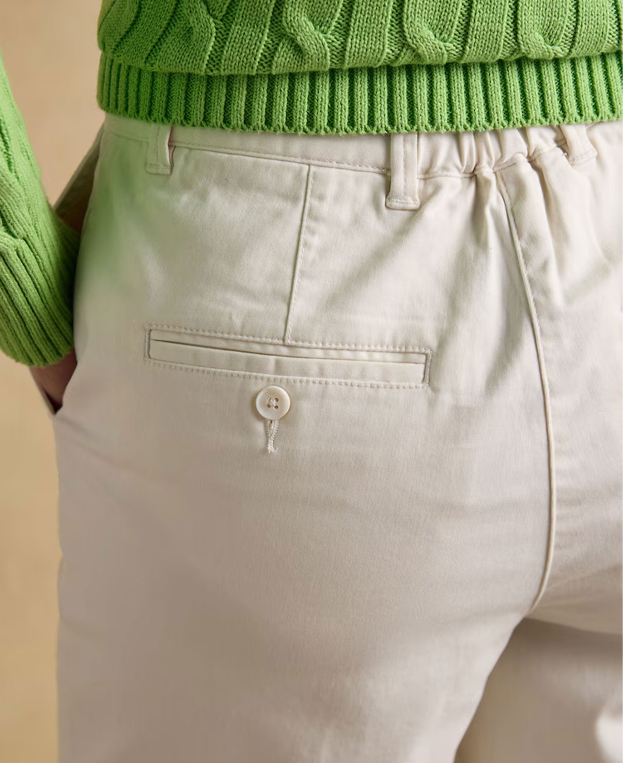 Bermuda Chino - Cream