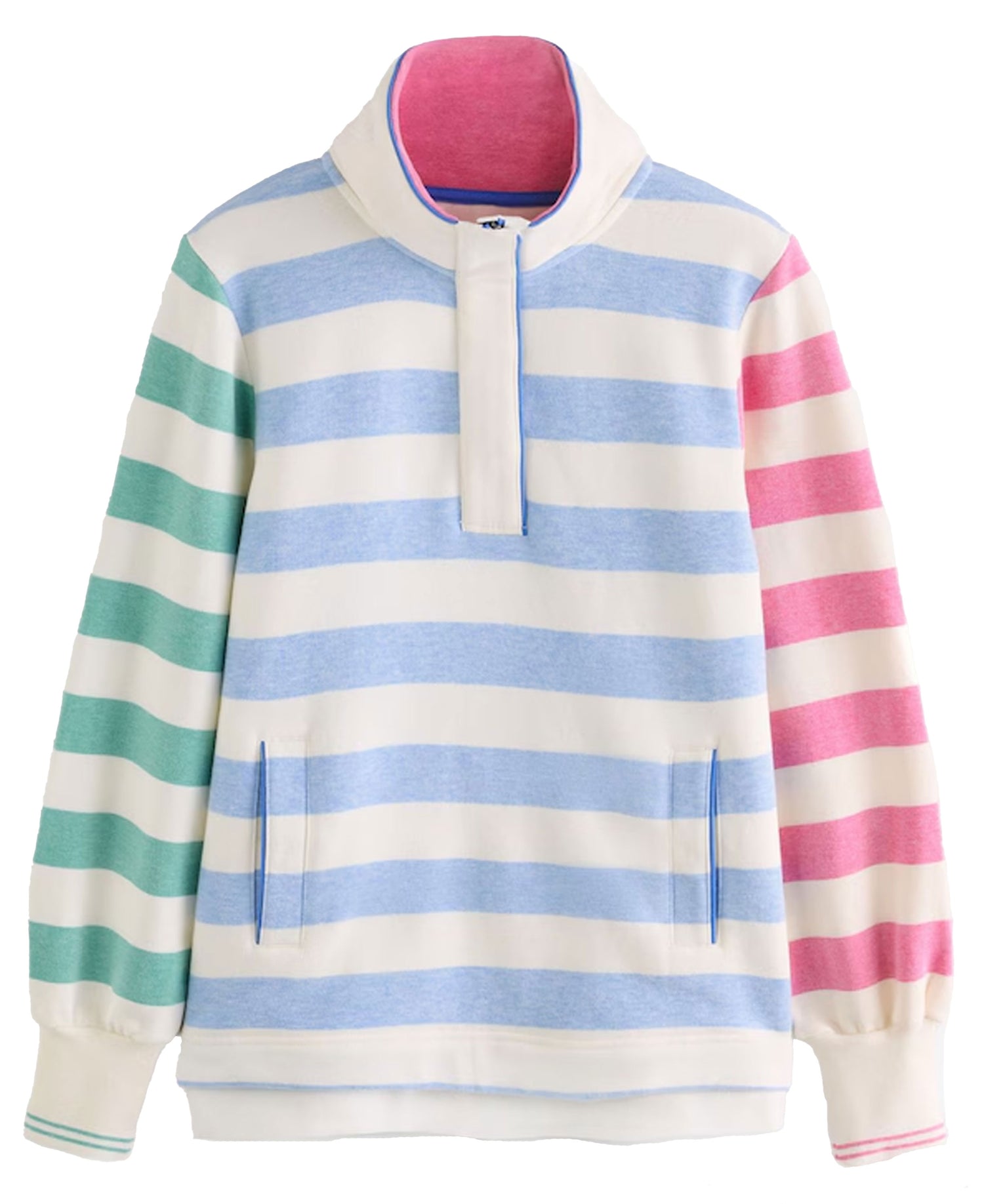 Burnham Sweatshirt - Hotch Potch Stripe