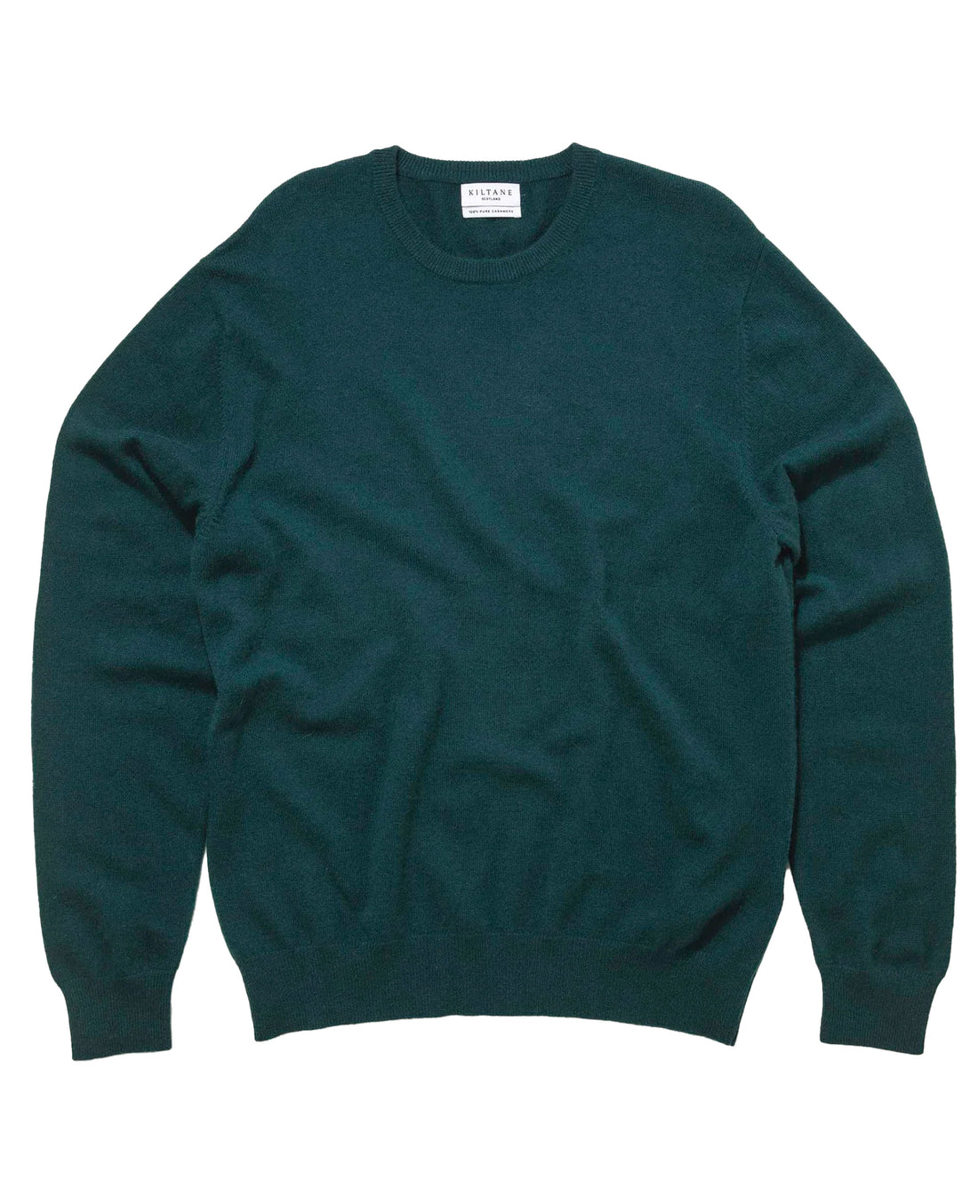 Cashmere Crew Neck Jumper - Richmond Green