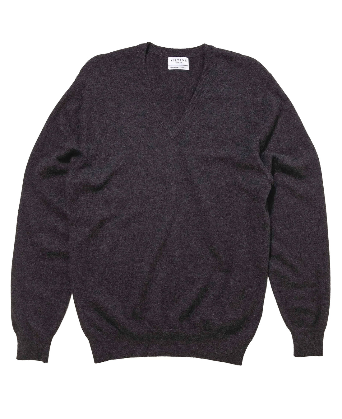 Classic V Neck - Charcoal