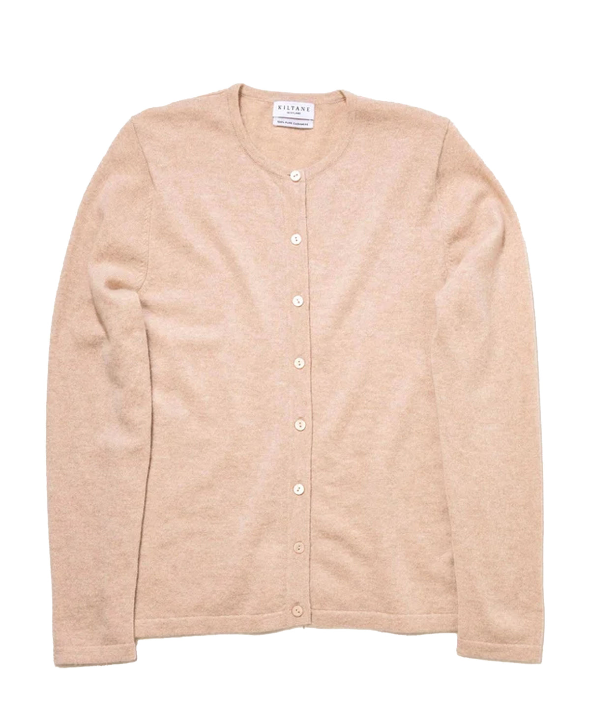High Button Cardigan - Vicuna