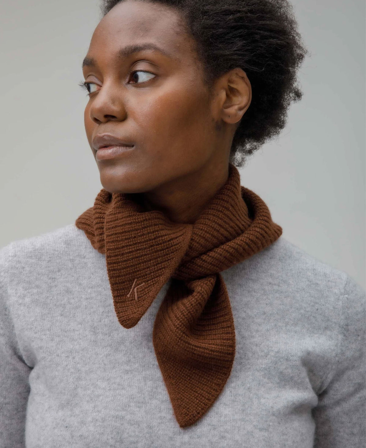 Knitted Neck Tie - Coco