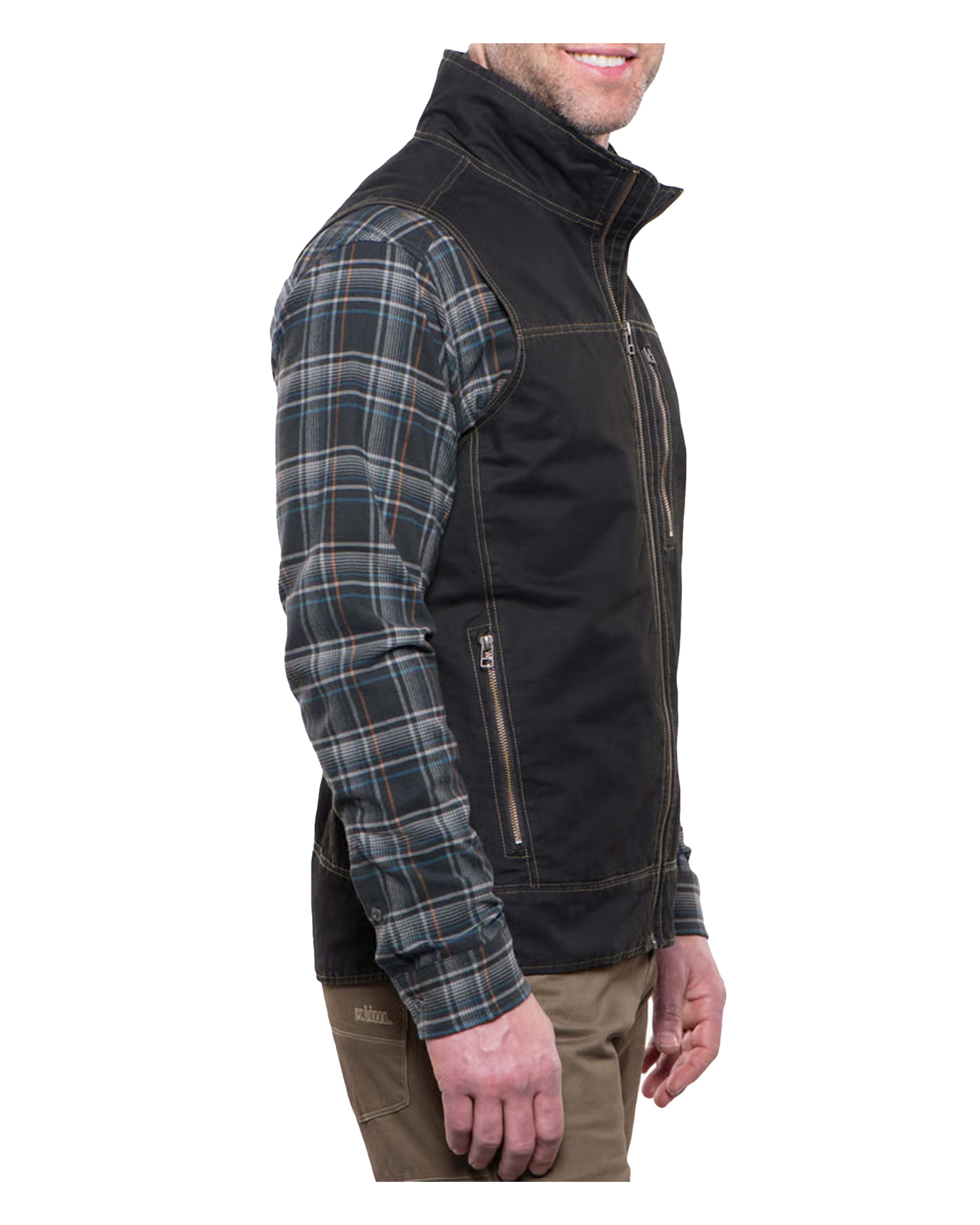 Burr Vest - Espresso
